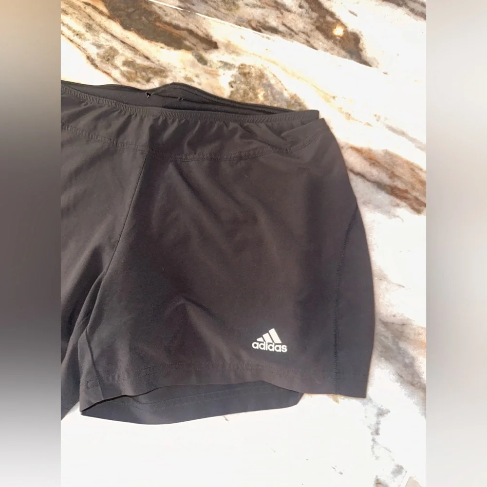 Adidas Size Large Women's Black Shorts with‎ Biker Shorts